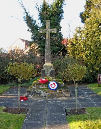 Oorlogsmonument Hanbury #1