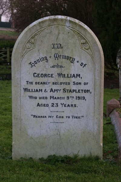 Commonwealth War Grave All Saints Churchyard #1