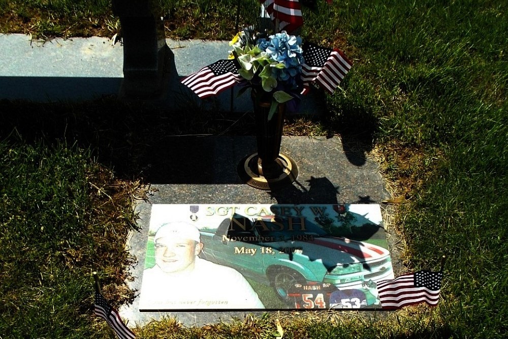 American War Grave Holly Hill Memorial Gardens