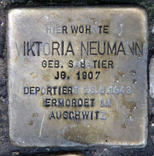 Stolpersteine Karl-Marx-Strae 169 #3