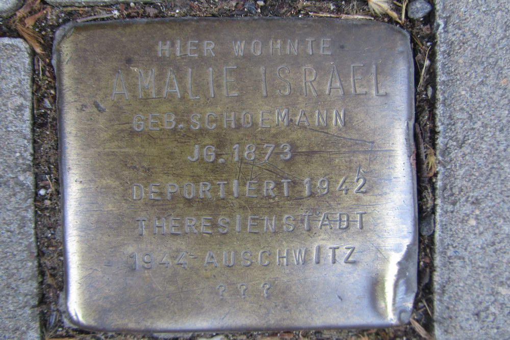 Stumbling Stone Engelbertstraße 31a