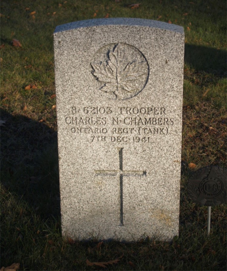 Commonwealth War Grave Evergreen Cemetery