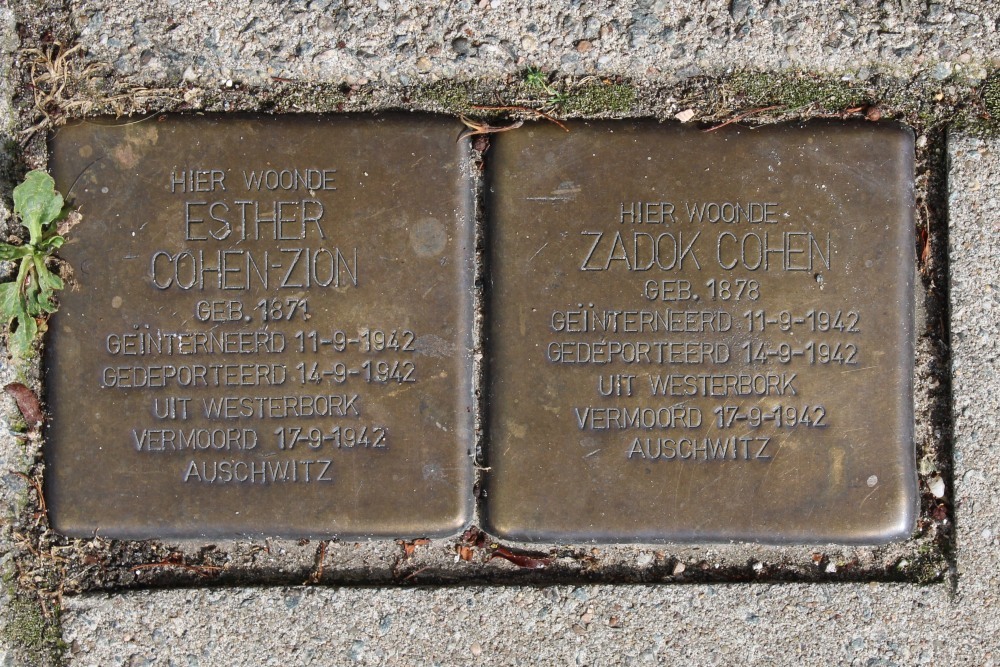 Stolpersteine Jacob Catskade 16