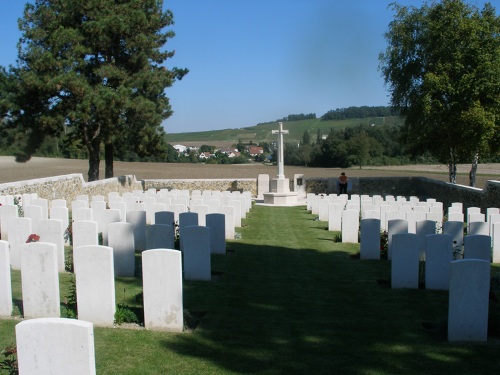 Commonwealth War Cemetery Courmas #1