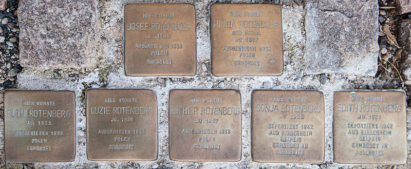 Stolpersteine Teichstrae 2 #1