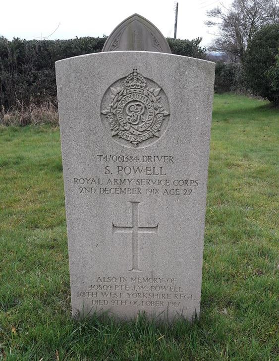 Commonwealth War Grave Arkendale Church Cemetery