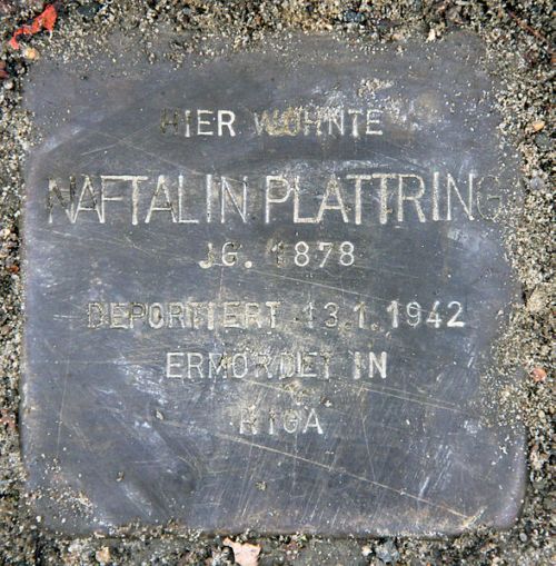 Stolpersteine Kirchstrae 84 #2