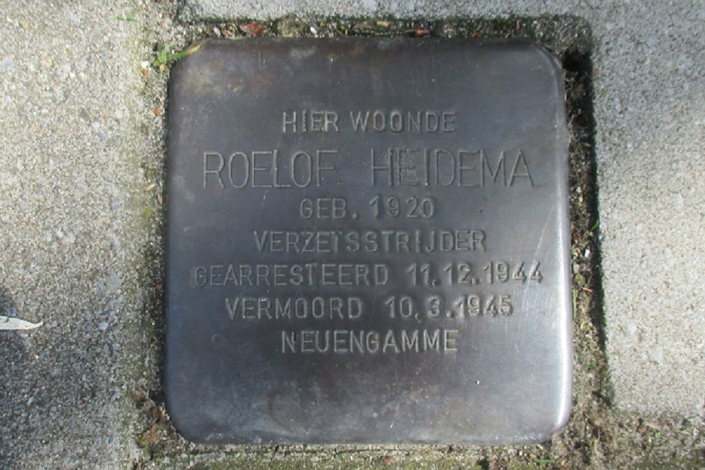 Stolperstein Gerard Doustraat 85