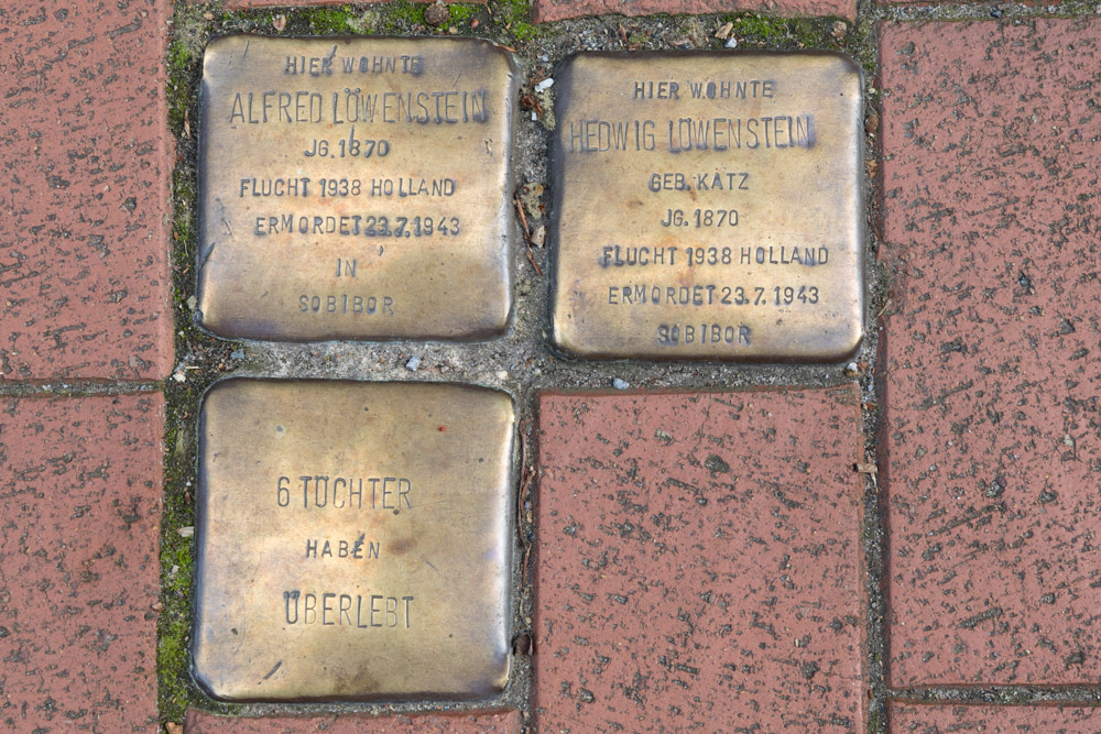 Stumbling Stones Van-Delden-Straße 12