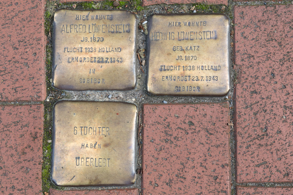 Stumbling Stones Van-Delden-Strae 12