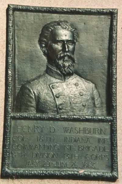 Gedenkteken Colonel Henry D. Washburn (Union) #1
