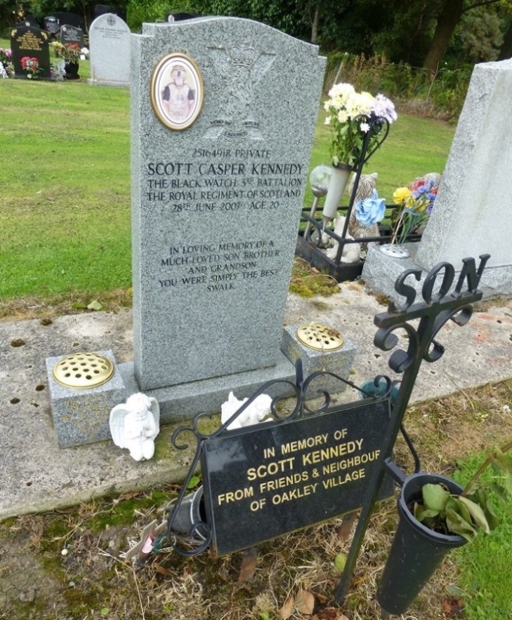 British War Grave Culross Cemetery #1