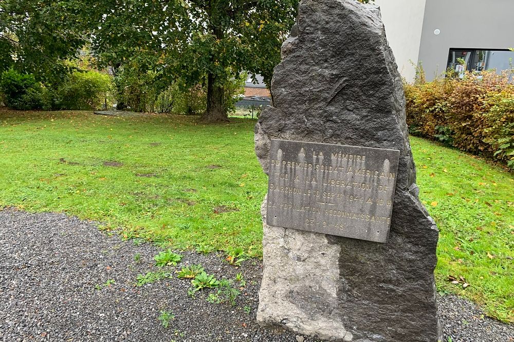 Monument US Soldier Barchon #1