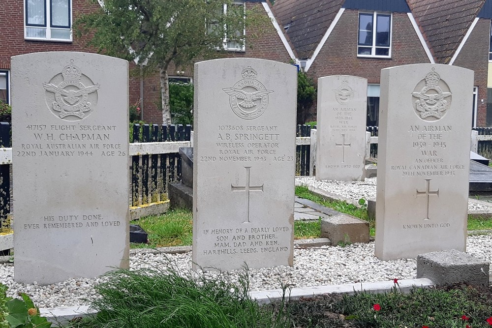 Commonwealth War Graves Protestant Churchyard Hindeloopen #1