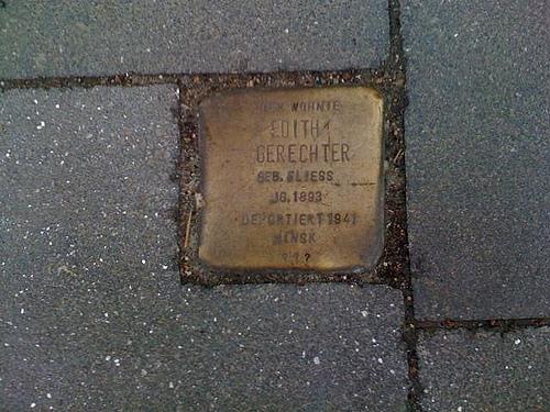 Stolpersteine Karolinenstraße 5 #2