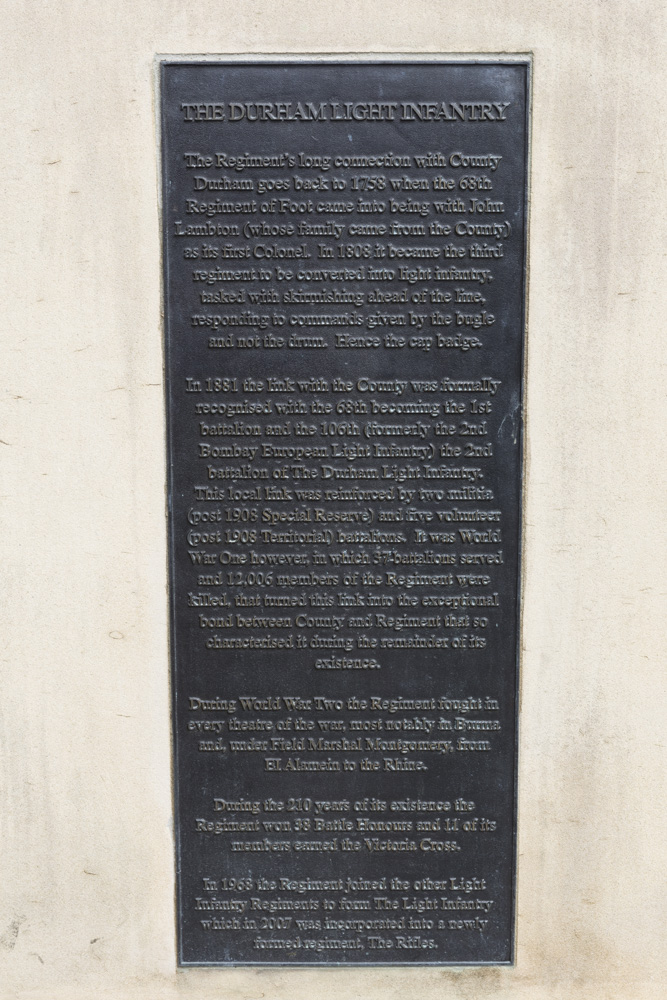 Monument Durham Light Infantry #4