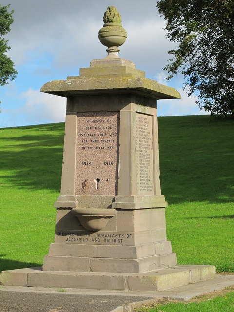 Oorlogsmonument Jeanfield #1