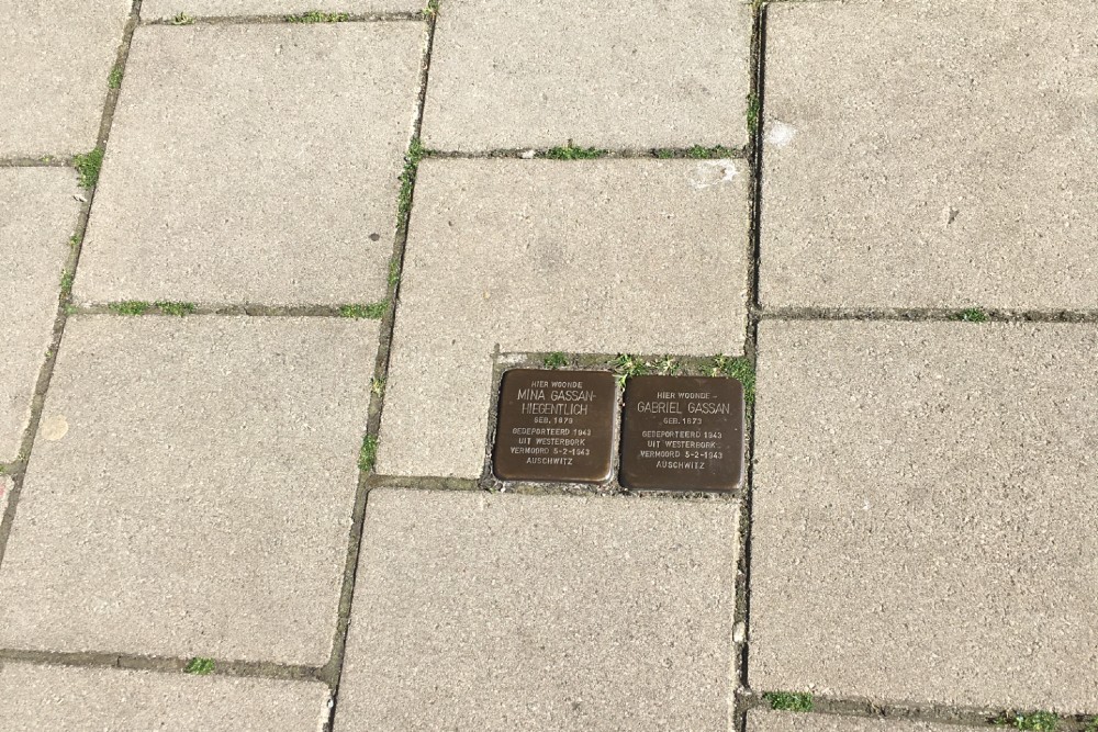 Stolpersteine Tugelaweg 63hs #3