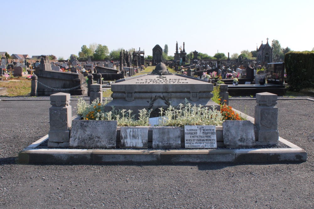 War Memorial Fallen Soldiers 1914-1918 Cemetery Binche