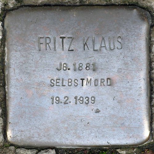 Stumbling Stones Mauerstraße 78 #1