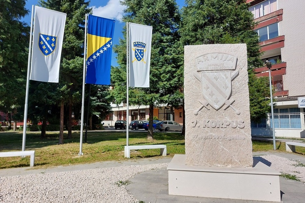 Memorial Stone 7th Army Corps of Bosnia and Herzegovina #1