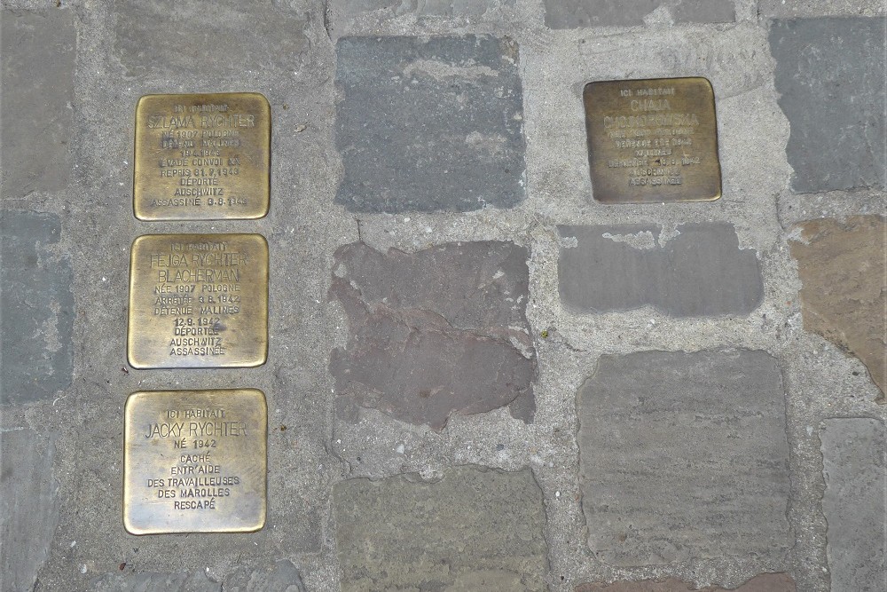 Stolpersteine Huidevettersstraat 155