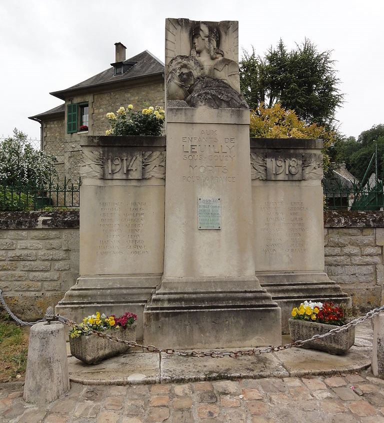 Oorlogsmonument Leuilly-sous-Coucy