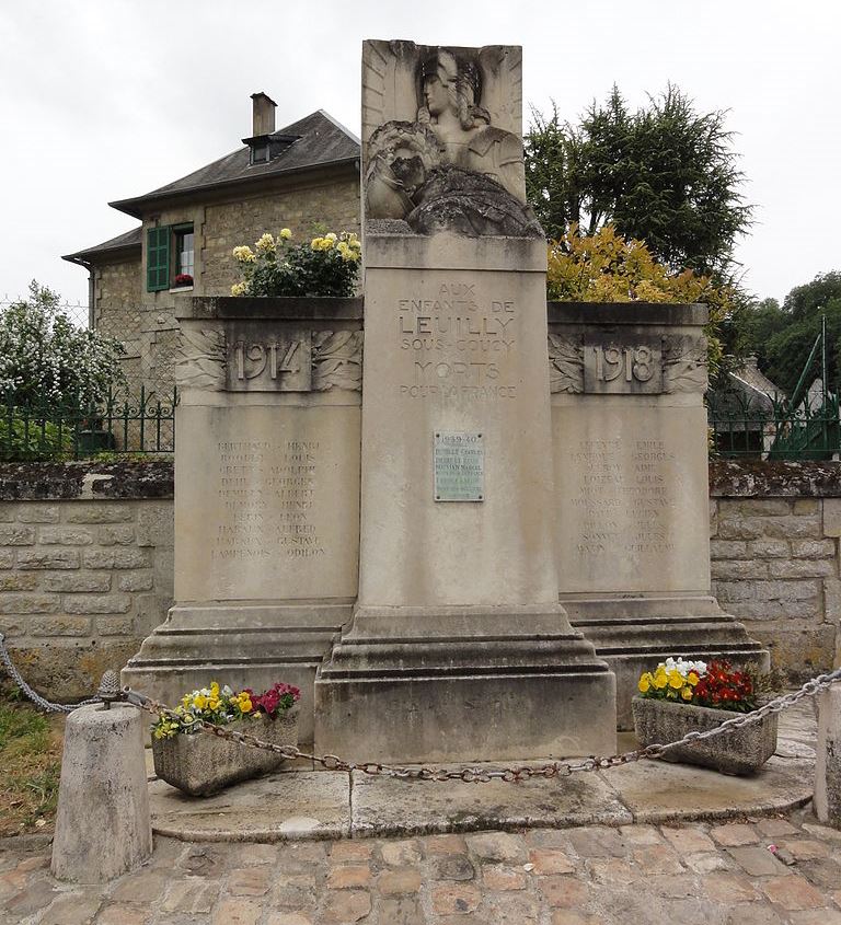 Oorlogsmonument Leuilly-sous-Coucy #1