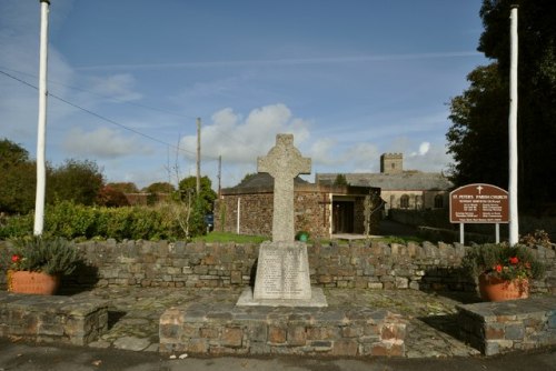 Oorlogsmonument Fremington #1