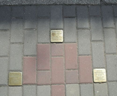 Stumbling Stones Bernhard-Prager-Gasse 8 #1