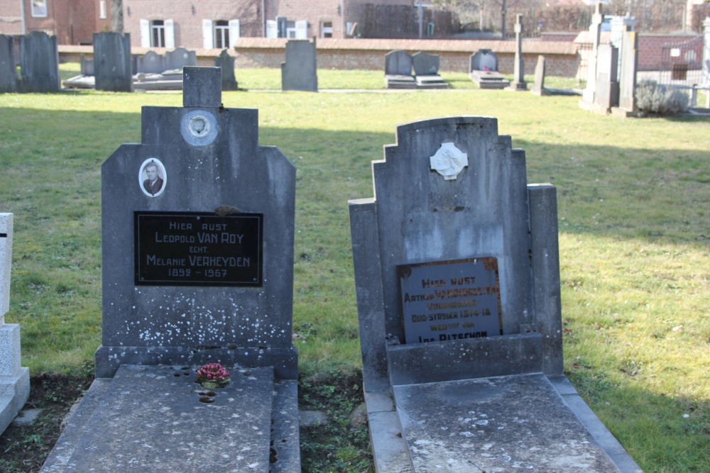 Belgische Graven Oudstrijders Korbeek-Lo Kerkhof #3