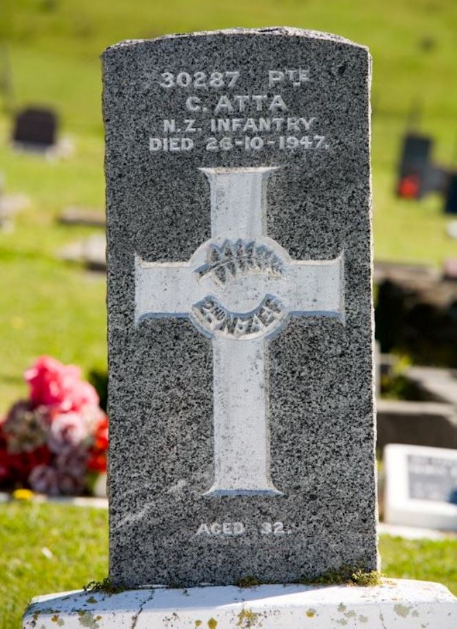 Commonwealth War Grave Ongaruru Cemetery