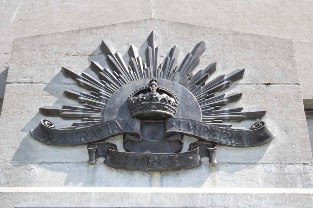 Monument 5th Australian Division Zonnebeke #3