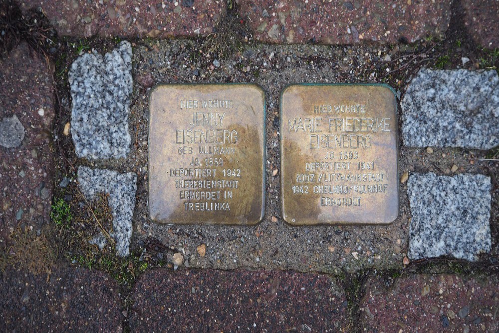 Stolperstein Petristrae 3 en 5 #2