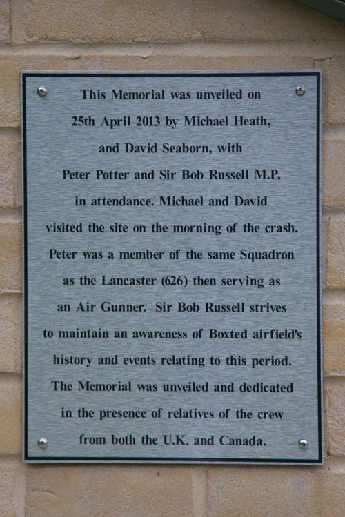 Monument Lancaster DV177 #3