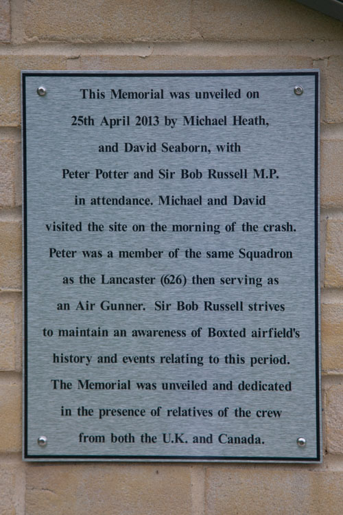 Memorial Lancaster DV177 #3