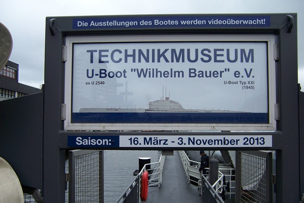 Museumschip U-2540 