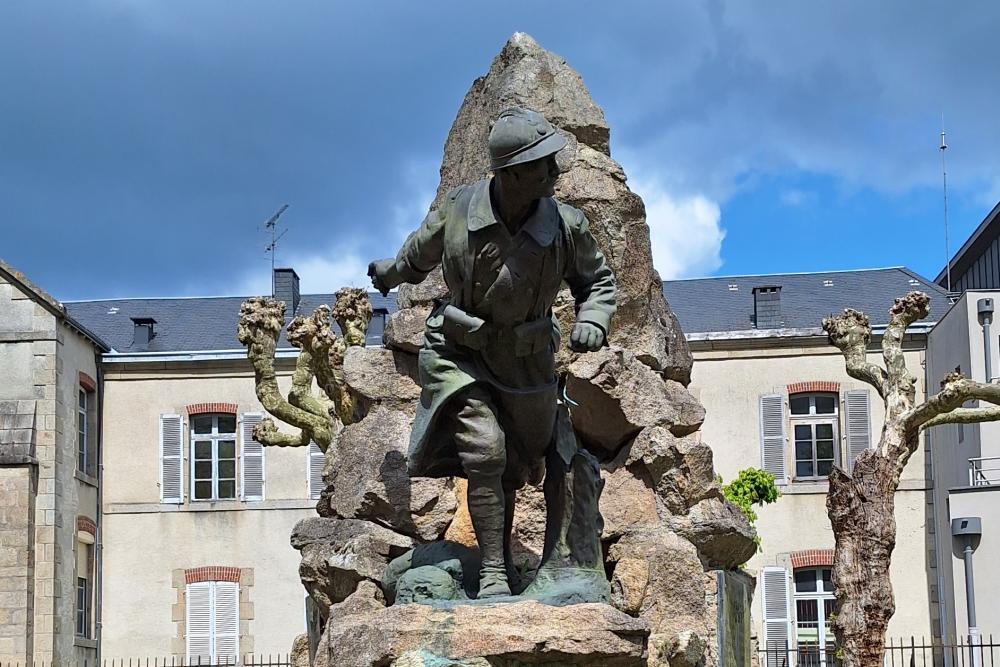 Oorlogsmonument Dun le Palestel