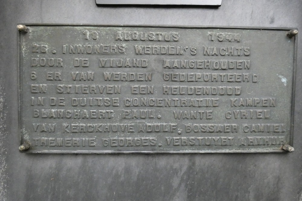 Monument Deportees Wetteren #2