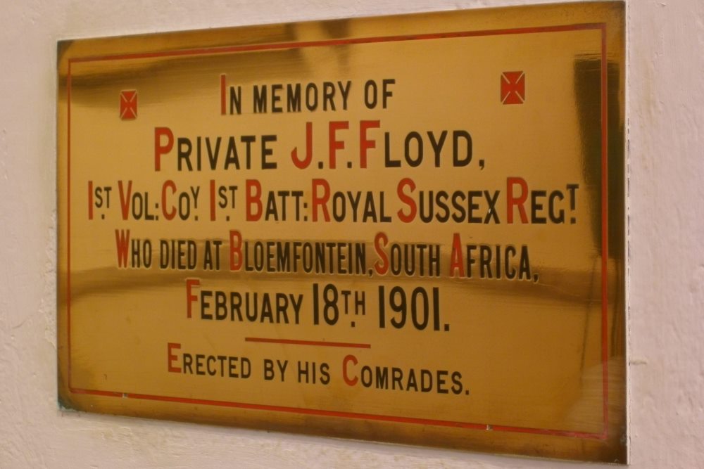 Gedenkteken Private J.F. Floyd #1