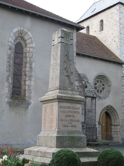 War Memorial Bussière-Galant #1