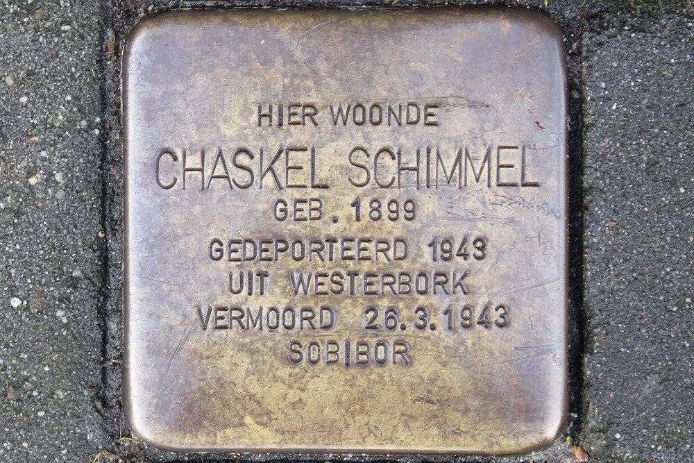 Stolperstein Emmastraat 18