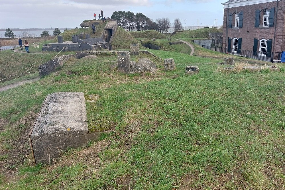 Duitse Luchtdoelbatterij Bastion Gelderland #2