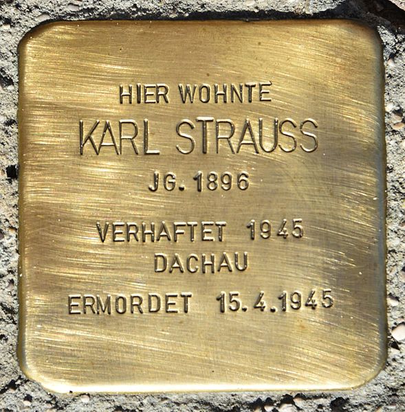 Stolperstein Perlengasse 30 #1