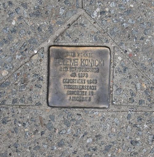 Stolperstein Fasanenstraße 60 #1