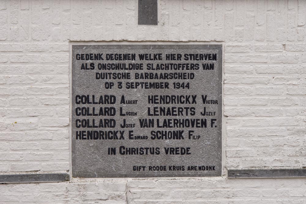 Monument Slachtoffers 3 September 1944 Arendonk #2