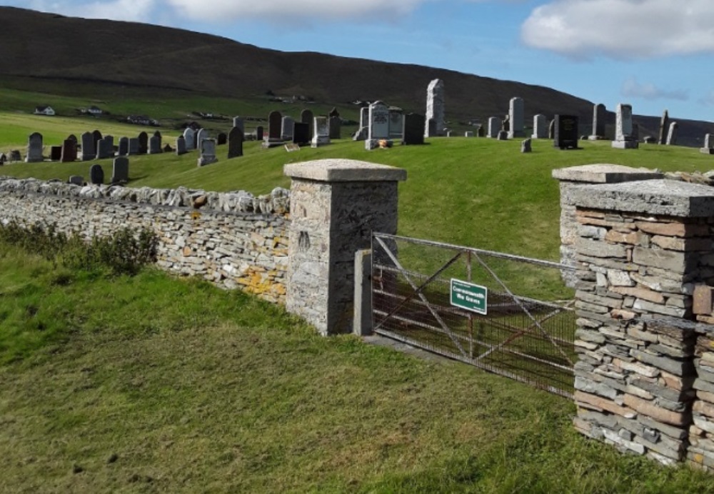 Oorlogsgraf van het Gemenebest Levenwick Cemetery #1