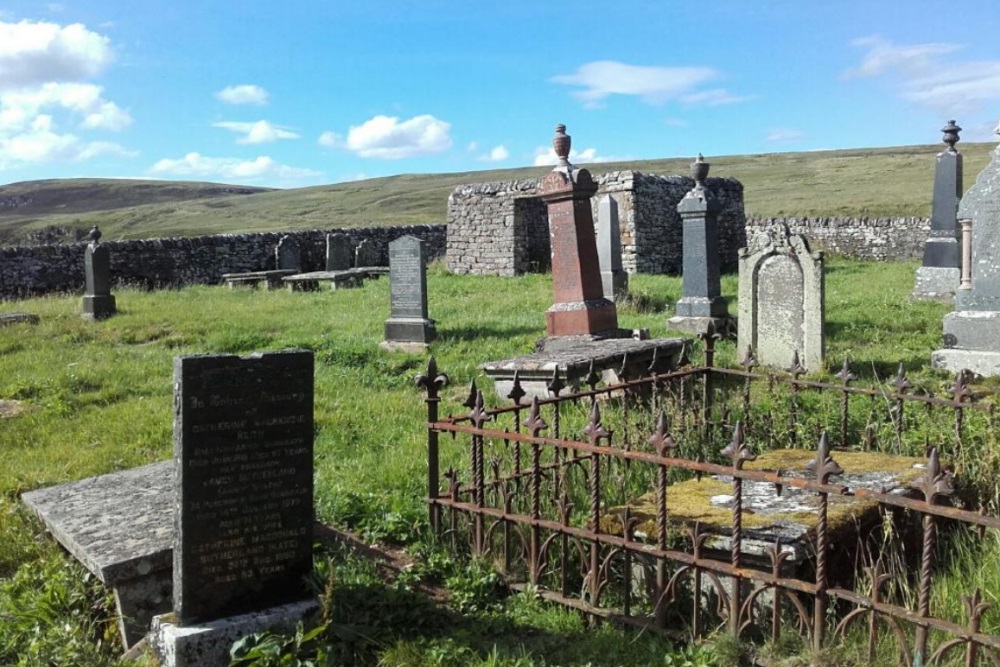 Commonwealth War Grave Braemore Burial Ground