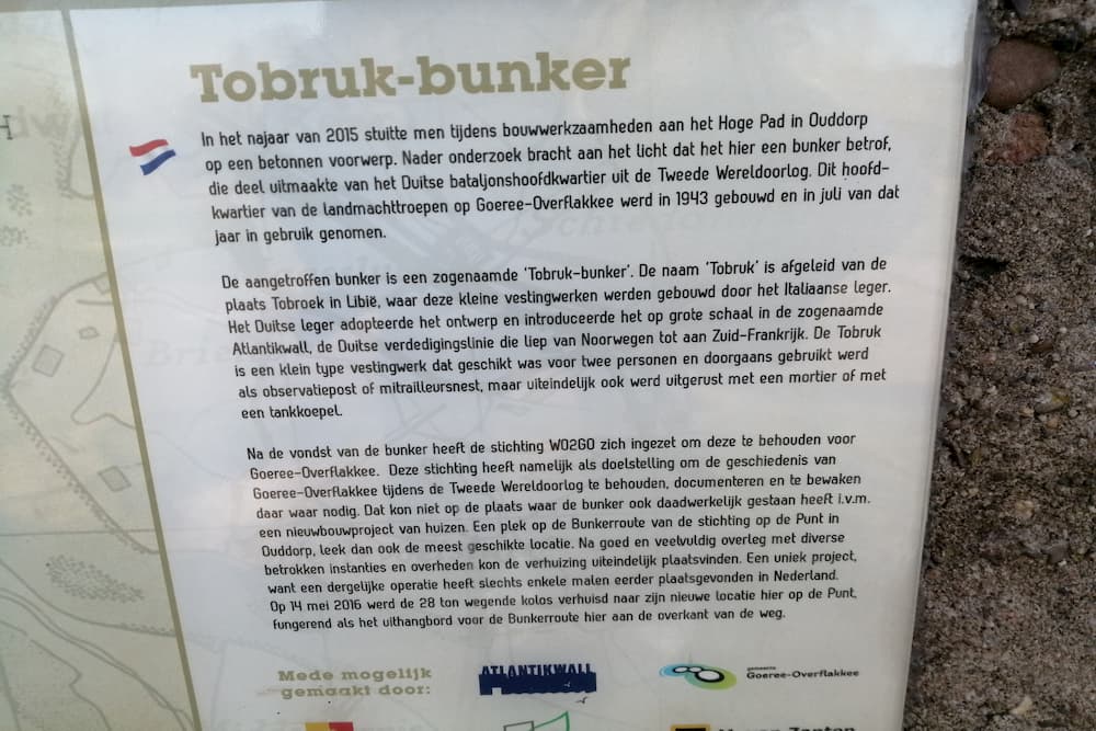 Tobruk Bunkerroute De Punt #4