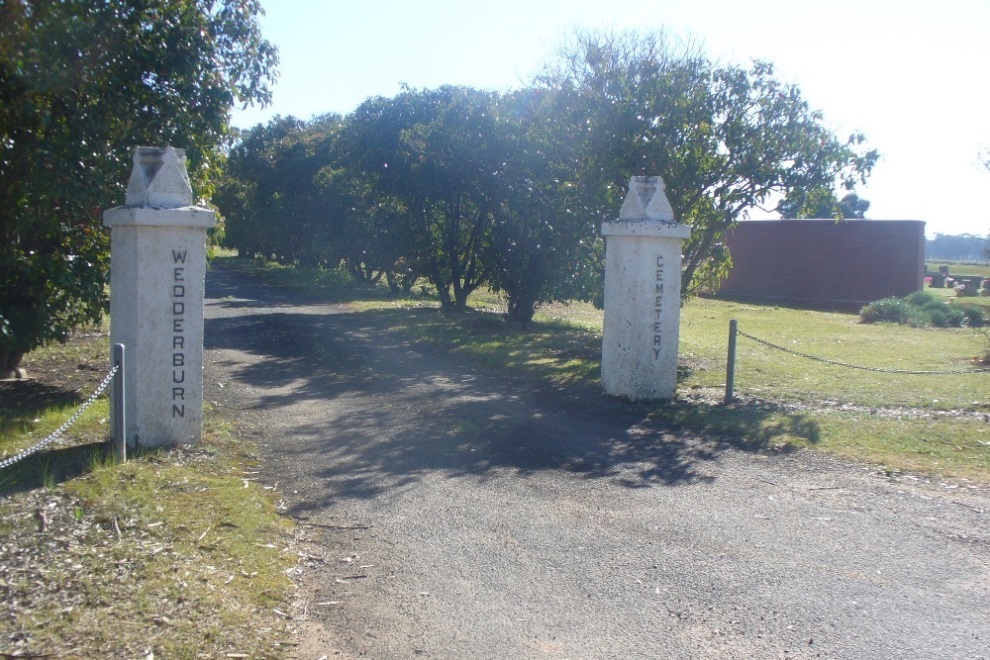 Commonwealth War Graves Wedderburn General Cemetery